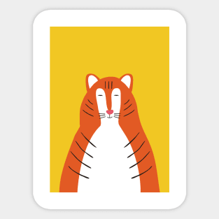 Tiger Sticker